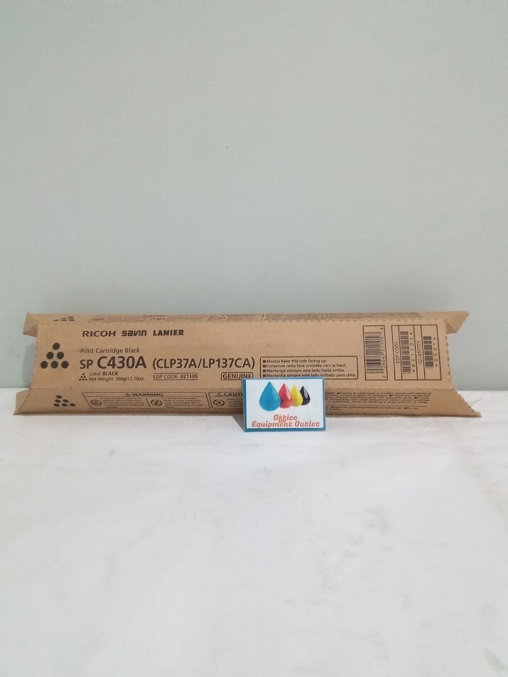 Ricoh 821301 (821105) Black Toner Cartridge Ricoh Aficio SP C430