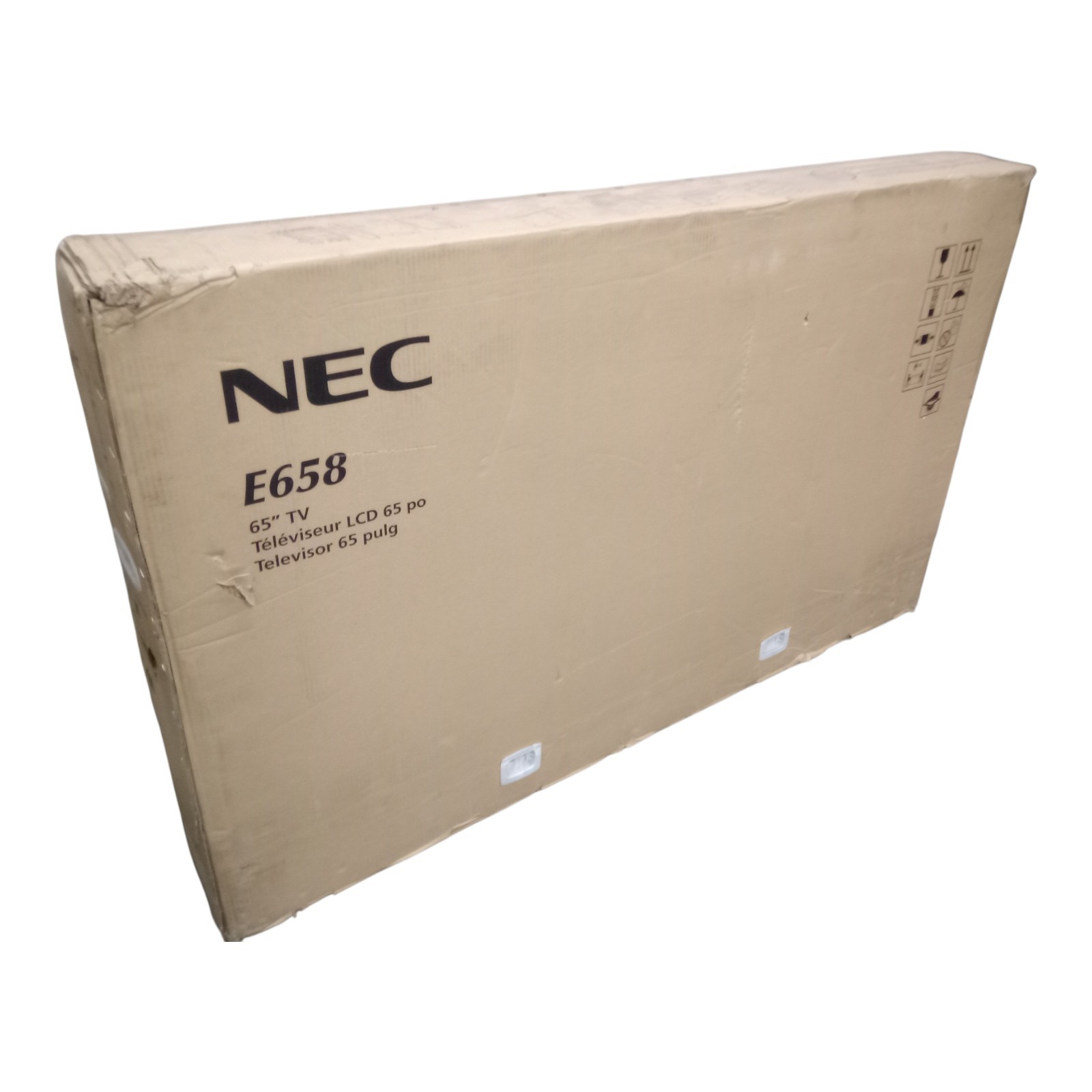 NEC 65" LED LCD DIsplay 4K E658 NEW OPEN BOX