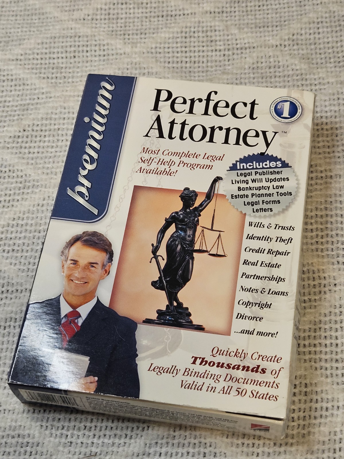 COSMI Perfect Attorney Premium Software Windows, 3-Disc Set *NiB*