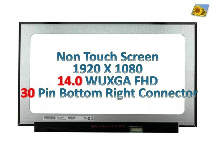 New 14" HP 14-fq0110WM FHD LCD LED Screen IPS Panel 1080P 14s-fq0000 14-fqQ110wm