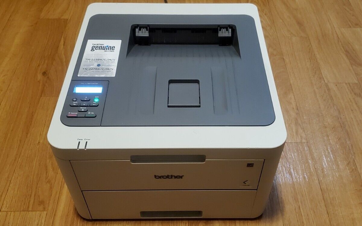 Brother HL-L3210 Laser Compact Color Wireless Wi-Fi / USB Printer Tested (Used)