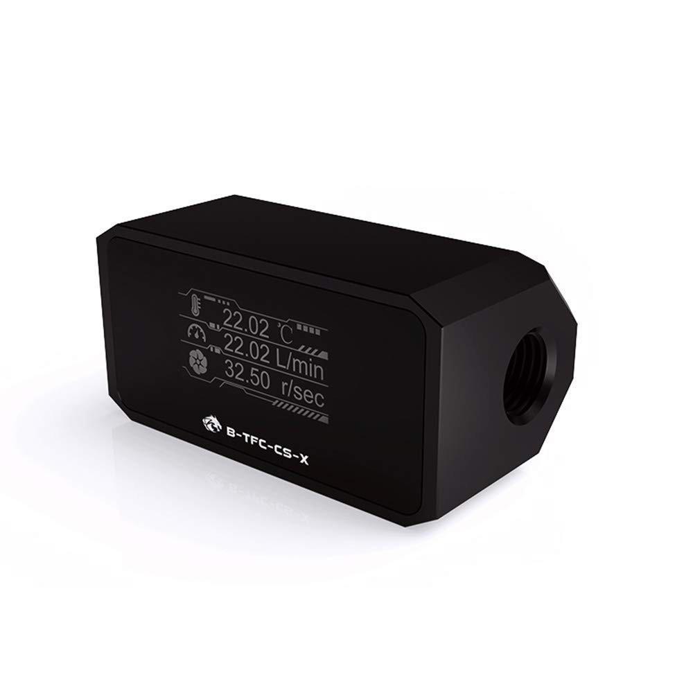 Water Cooling Digital Flow Meter Temperature Display