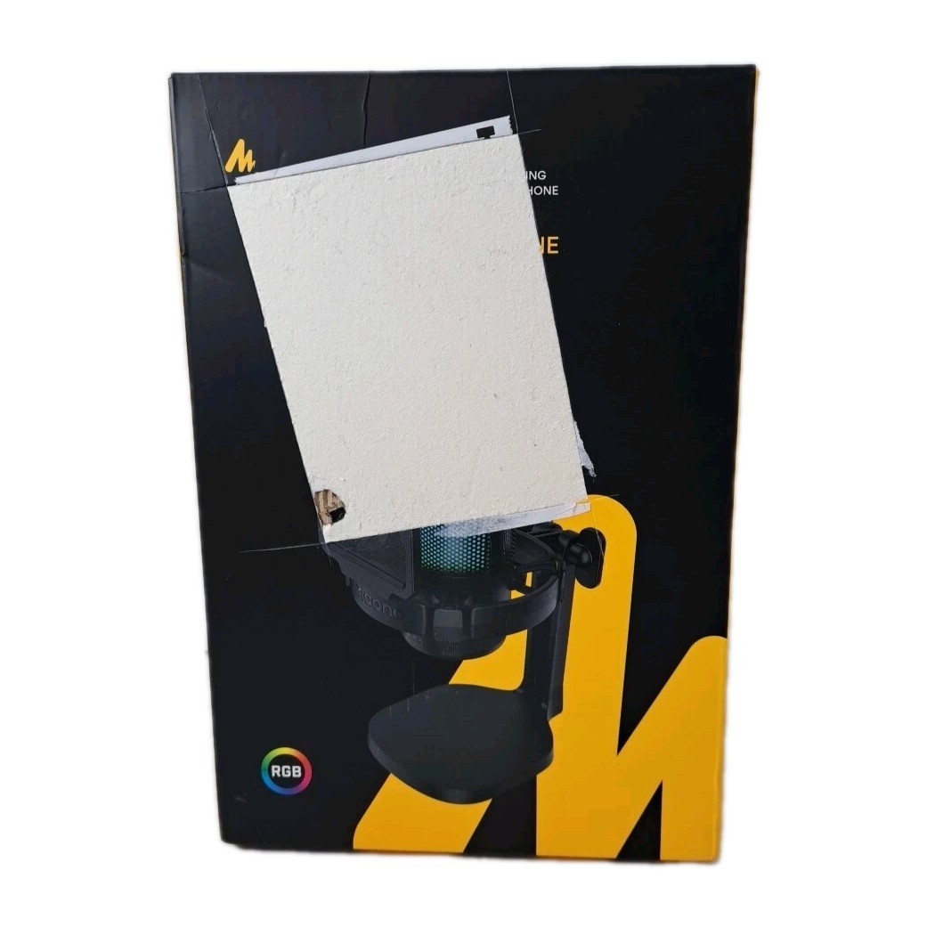Open Box Maono GamerWave Condenser USB Gaming RGB Microphone DGM20