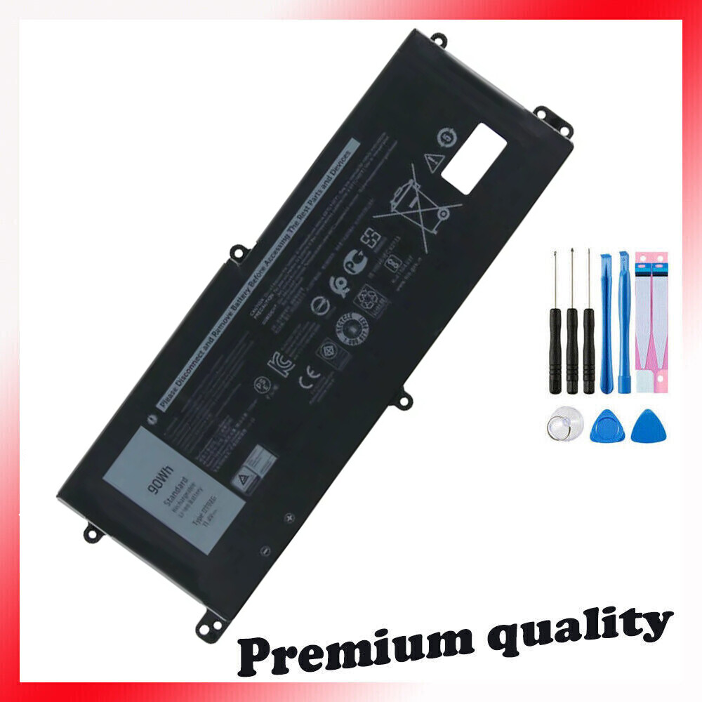 New For Dell DT9XG 90Wh 11.4V Area-51m 6-Cell 0DT9XG Laptop Battery