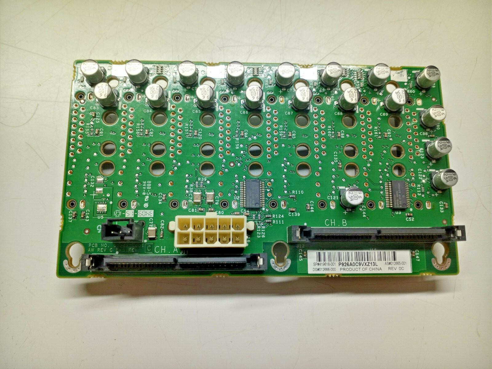 HP 419618-001 Backplane Board DL585 G6 8x1 SAS/SATA Backplane Board 