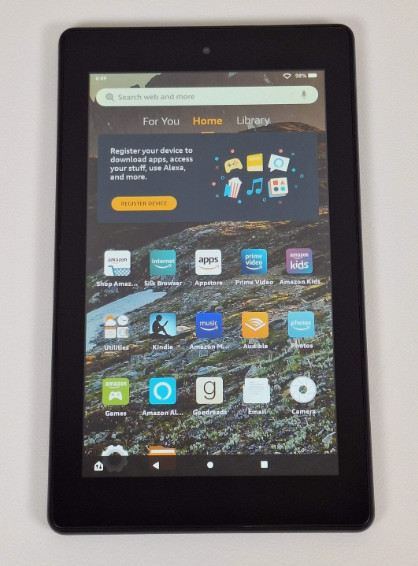 Amazon Fire 7 9th Gen (M8S26G) Black Tablet