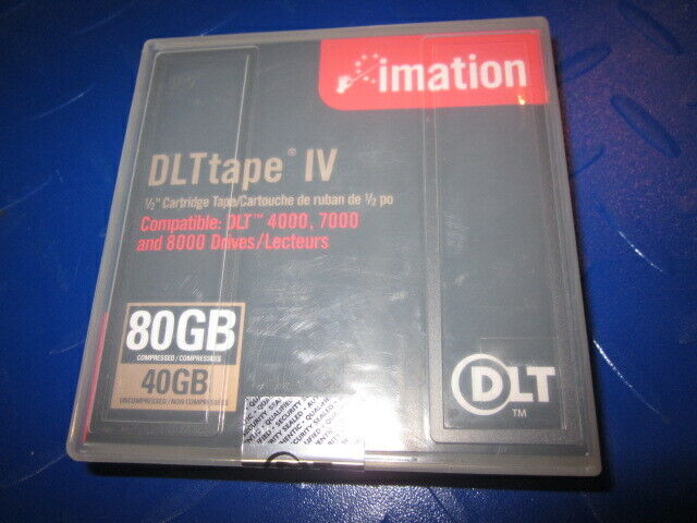 Imation DLT IV Data Tape Media  4000 7000 8000