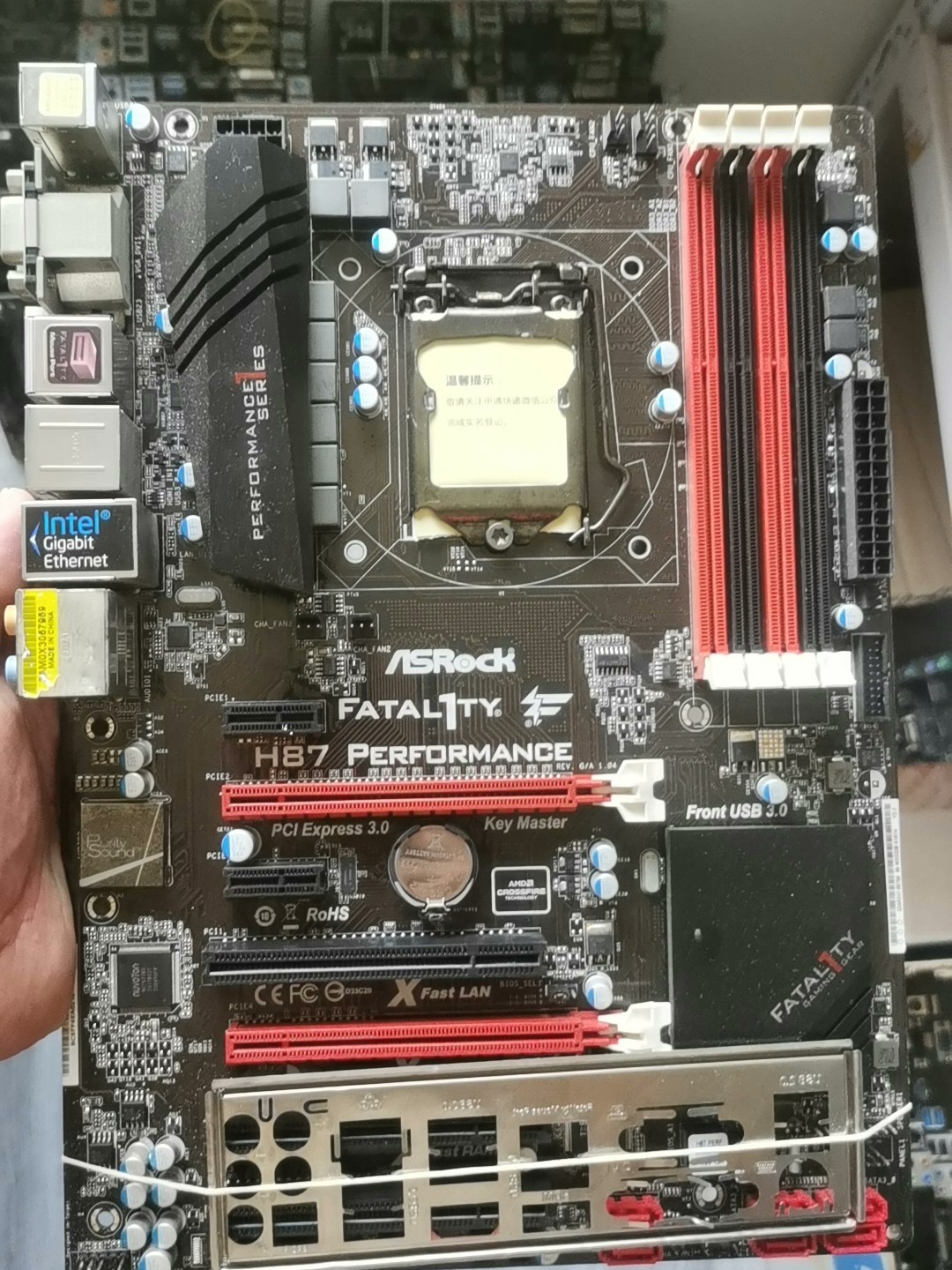 ASRock H87 PERFORMANCE LGA1150 ATX Motherboard Original Pulled DDR3 Full Ports