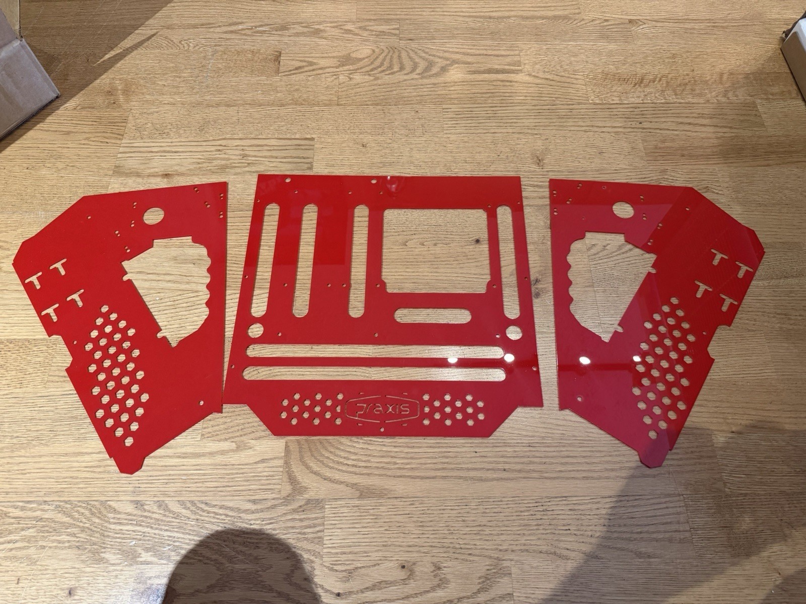 PrimoChill Praxis Wetbench RED Accent Kit - Solid Red (only includes accent kit)