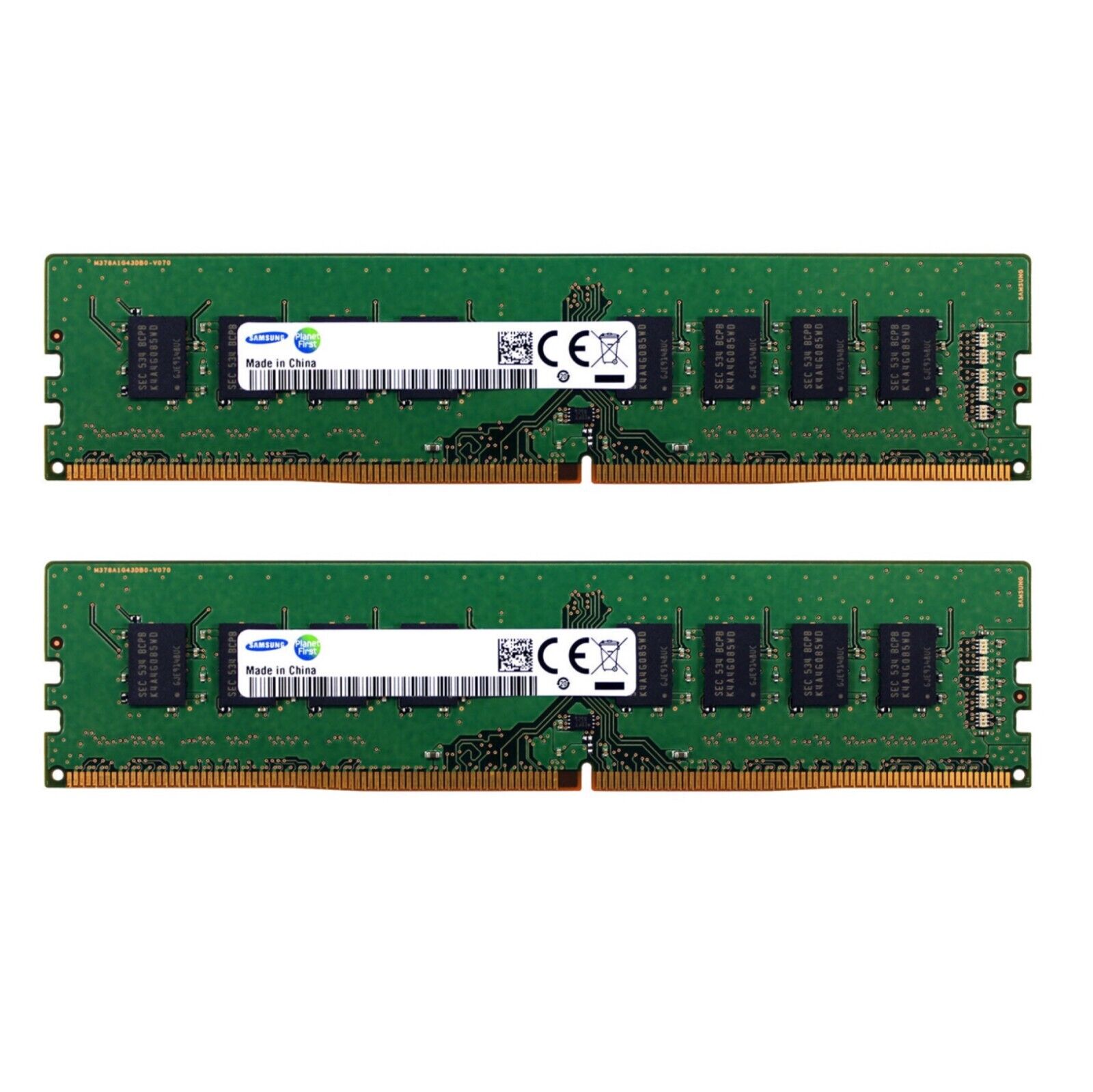 New Samsung 32GB (2X16GB) DDR4 2133MHz PC4-17000 Non-ECC DIMM Desktop Memory RAM