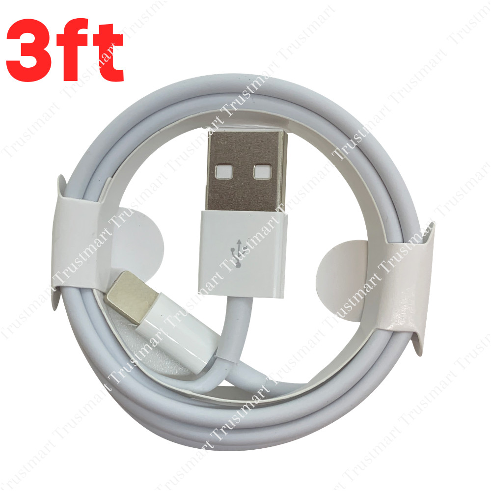 3 Pack 3ft 6ft Charging Cord For iPhone XR 11 Pro 8 7 6 5c 4s USB Charger Cable