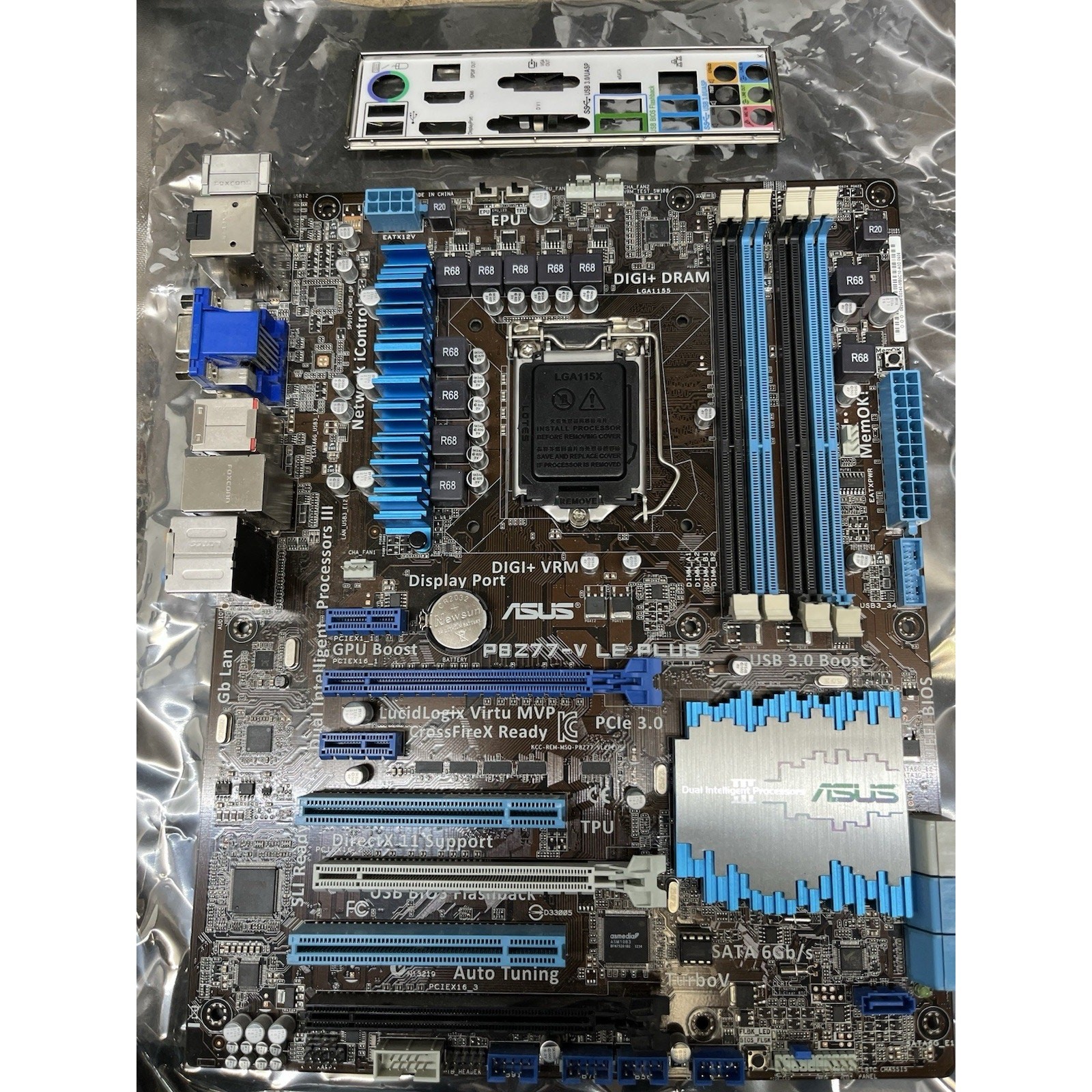 ASUS P8Z77-V LE PLUS, LGA 1155, Intel Motherboard