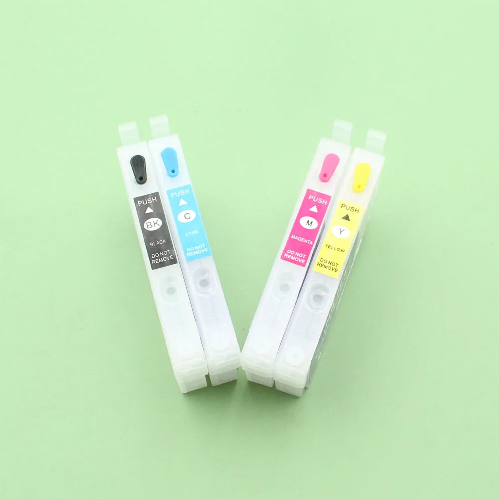4pc Refillable Ink Cartridge with chip For Eps SureColor SC-T3100 T5100 Printer