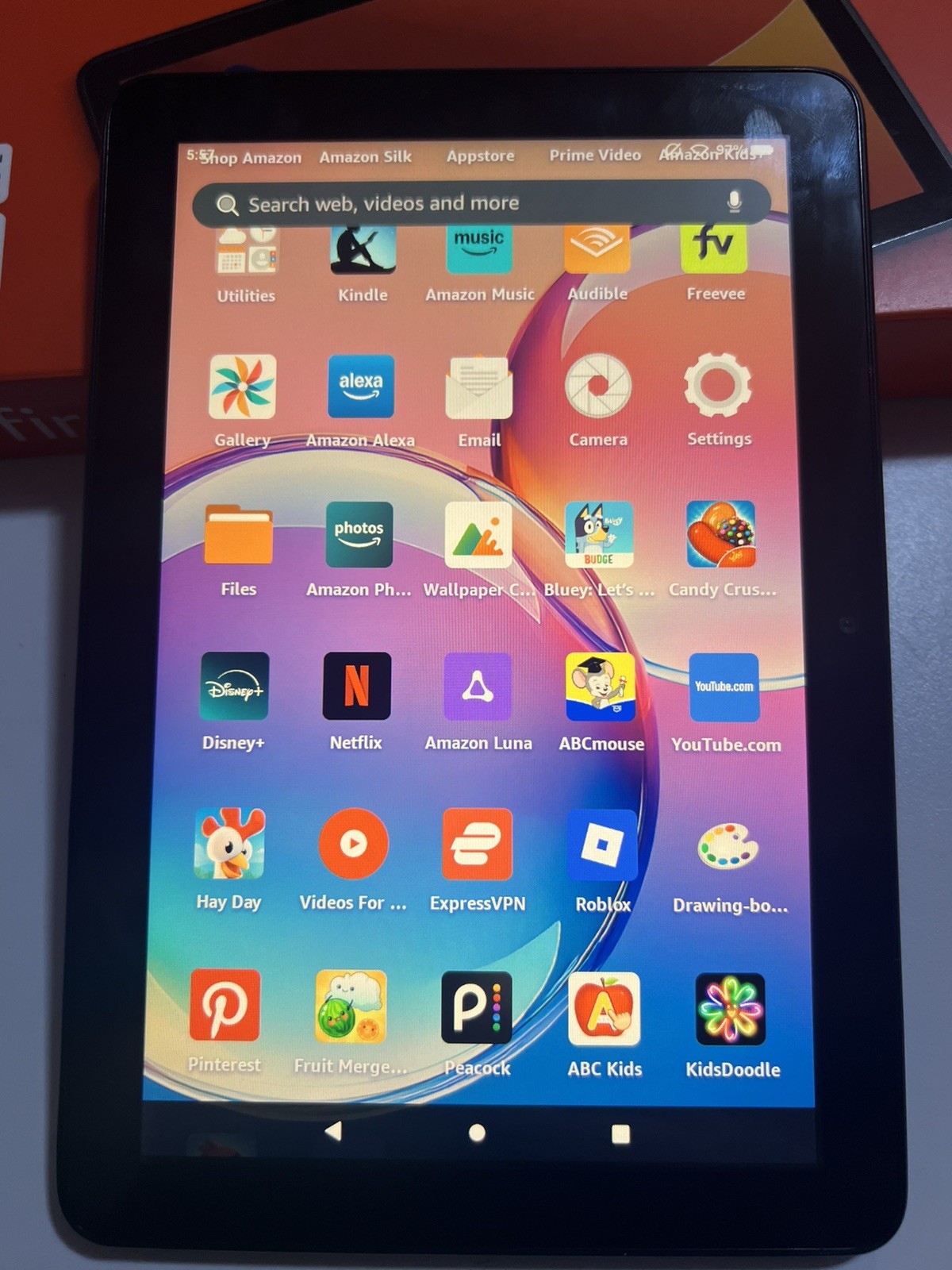 Amazon Fire HD 8 (10th Generation) 32GB, Wi-Fi, 8in - Twilight Blue brand new