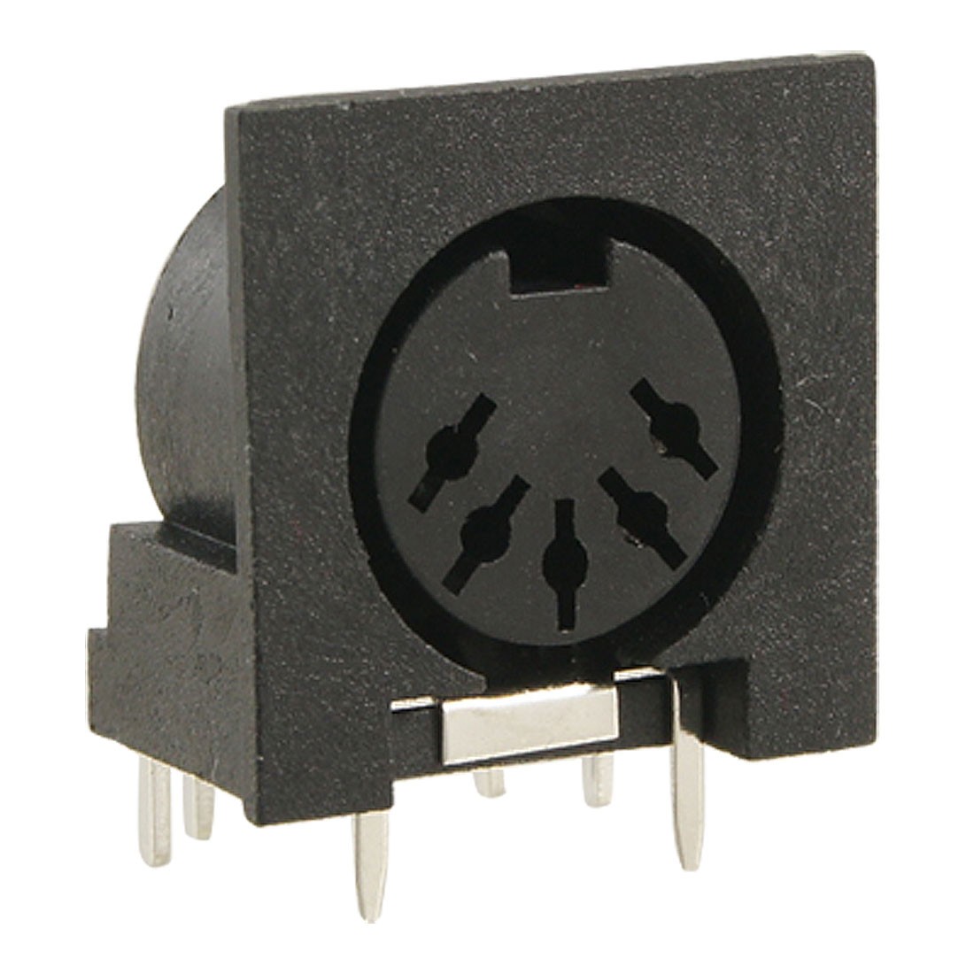 5 Pack DIN 5 Pin PCB Mounting Female Sockets for PC Keyboard