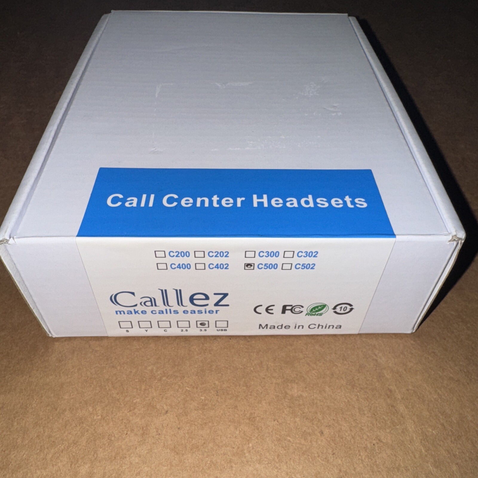 CALLEZ C 500  USB CALL CENTER  Headset NEW 