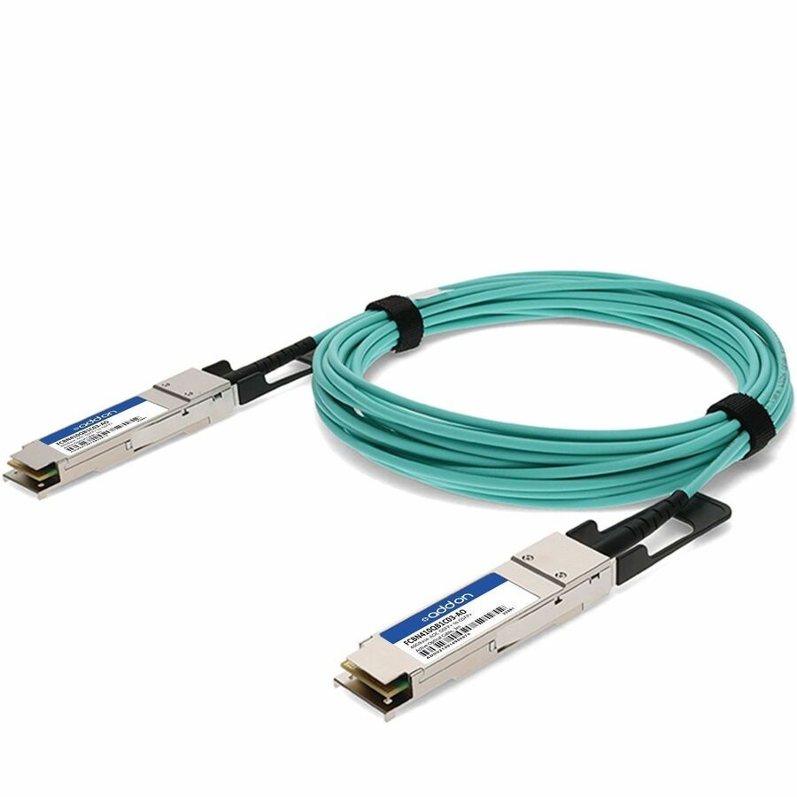 AddOn Finisar FCBN410QB1C03 Compatible TAA Compliant 40GBase-AOC QSFP+ to QSFP+