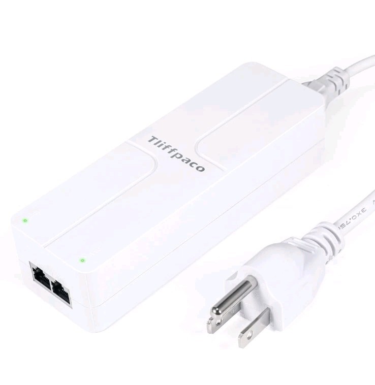 2.5G PoE++ Injector 90W, IEEE 802.3af/at/bt, 55V Output, Gigabit 2500Mbps, Wall