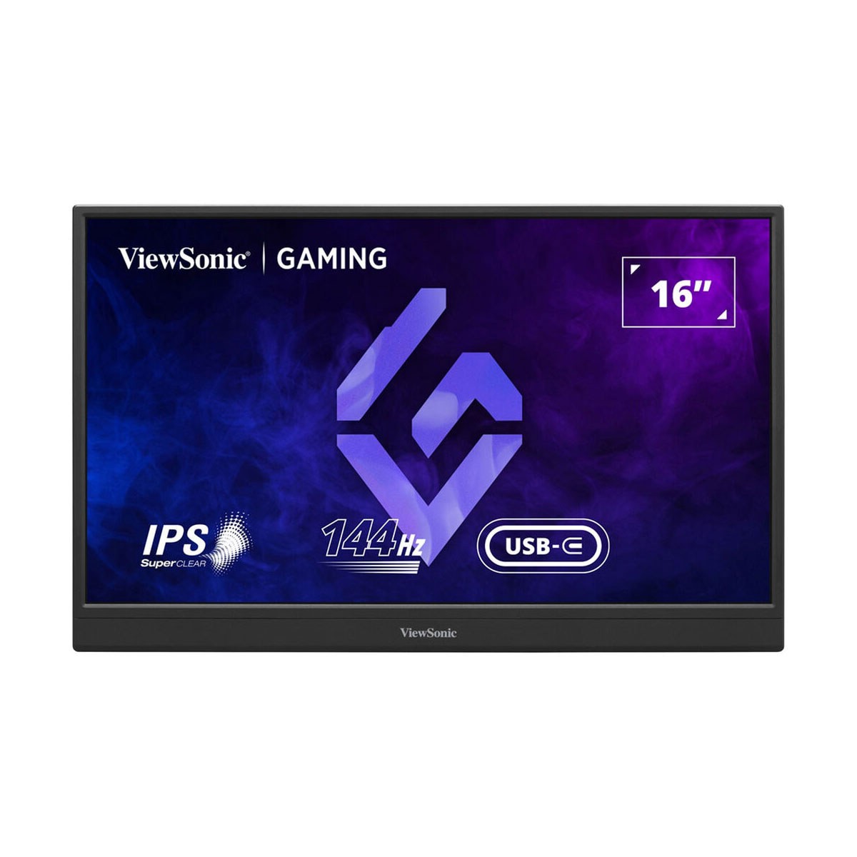 ViewSonic VX1654 16" 16:9 Full HD 144Hz USB-C Portable IPS LED Gaming Monitor