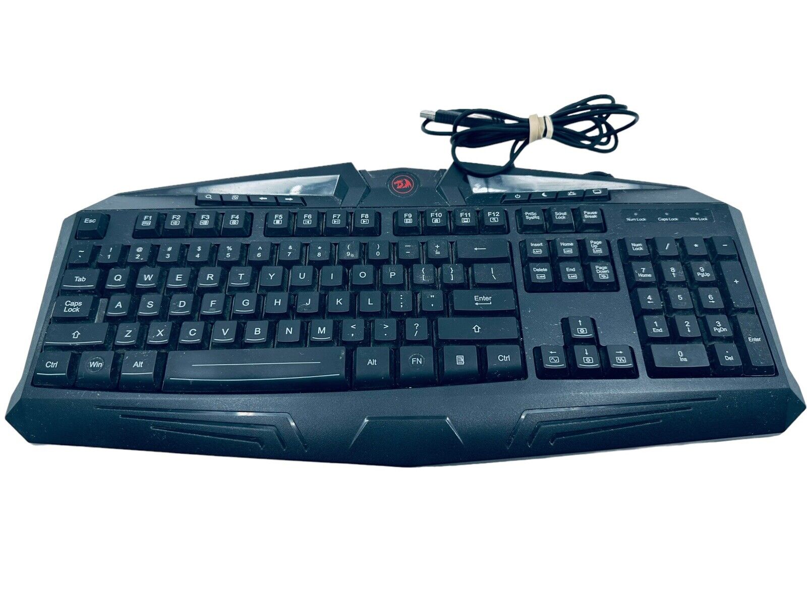 Redragon S101-3 Wired Gaming Keyboard Tested (Missing One Back Stand) B586