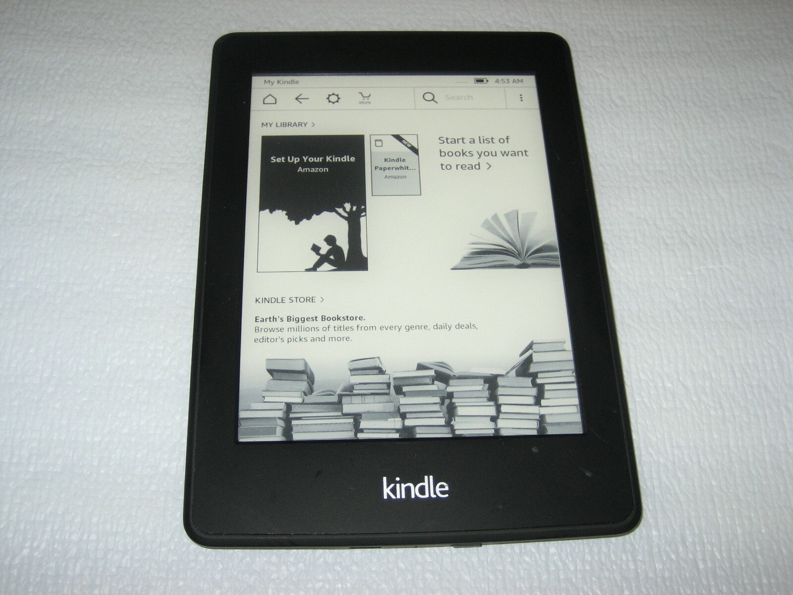 Amazon Kindle Paperwhite 6th Generation Wi-Fi 2GB 6"