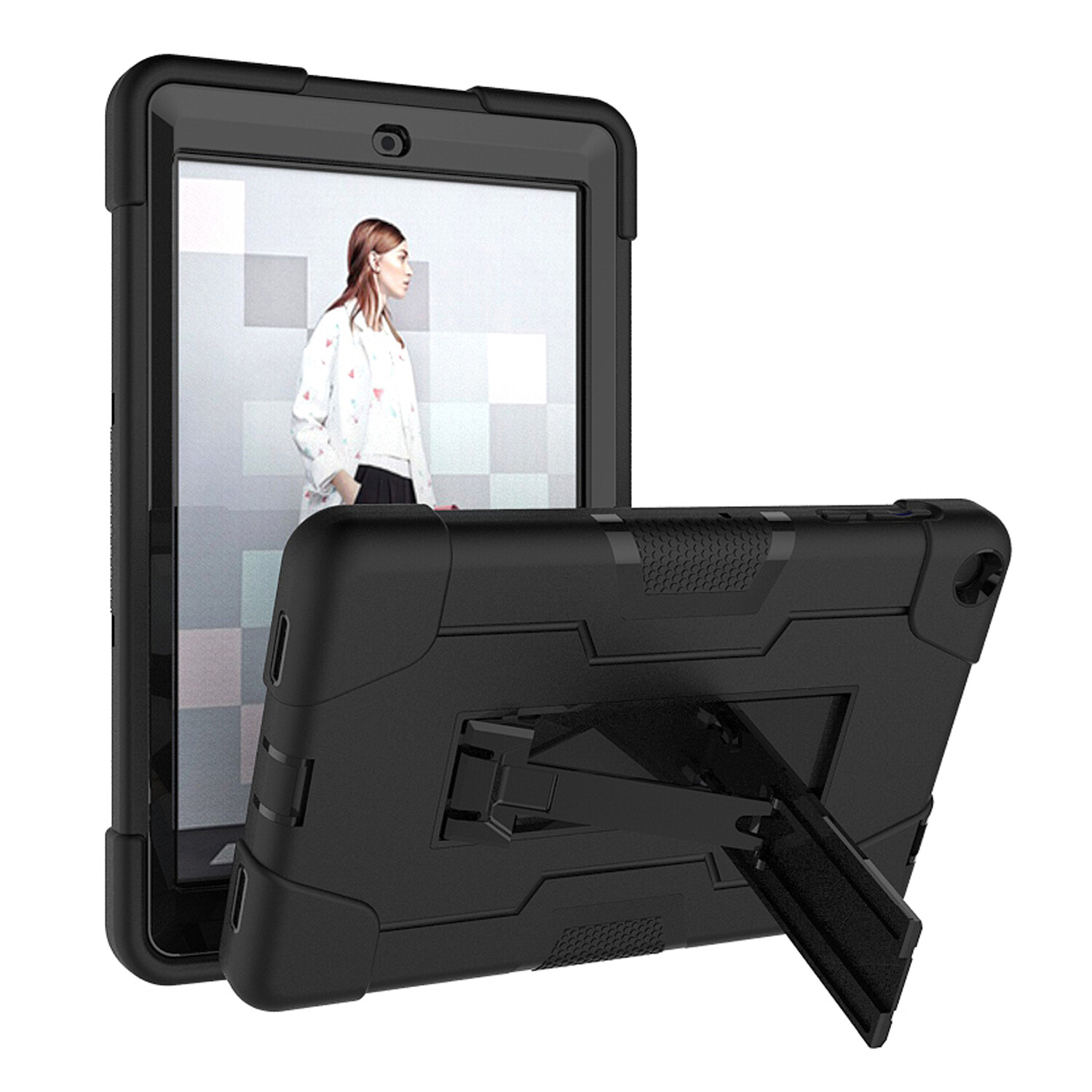 Case For Walmart Onn 8 Pro 8" Tablet Case Model 100003561 Armor Hybrid Cover