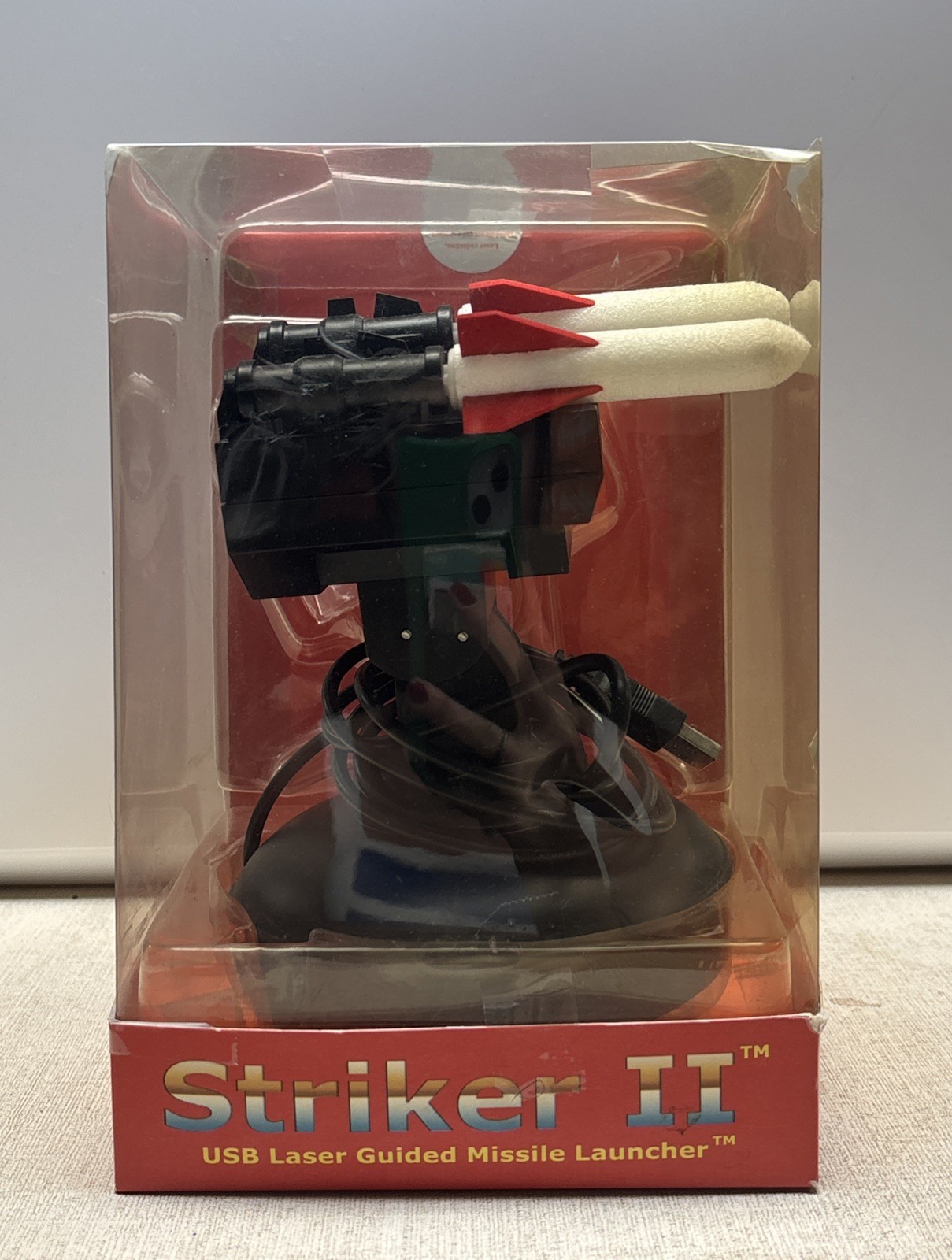 STRIKER II USB Laser Guided Missile Launcher Brand New In Box NOS Vintage