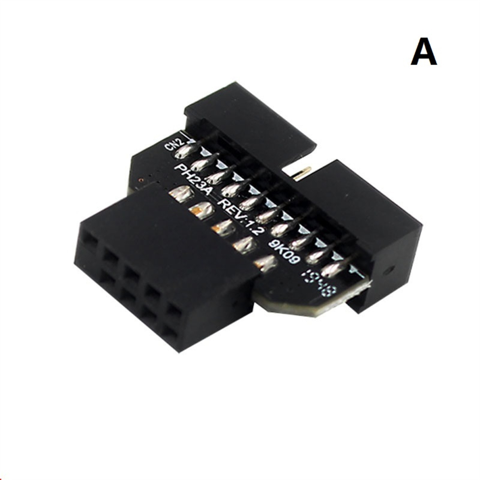 New Panel Plug-in Adapter Computer Motherboard USB3.0 19/20pin To USB2.0 9pin qq