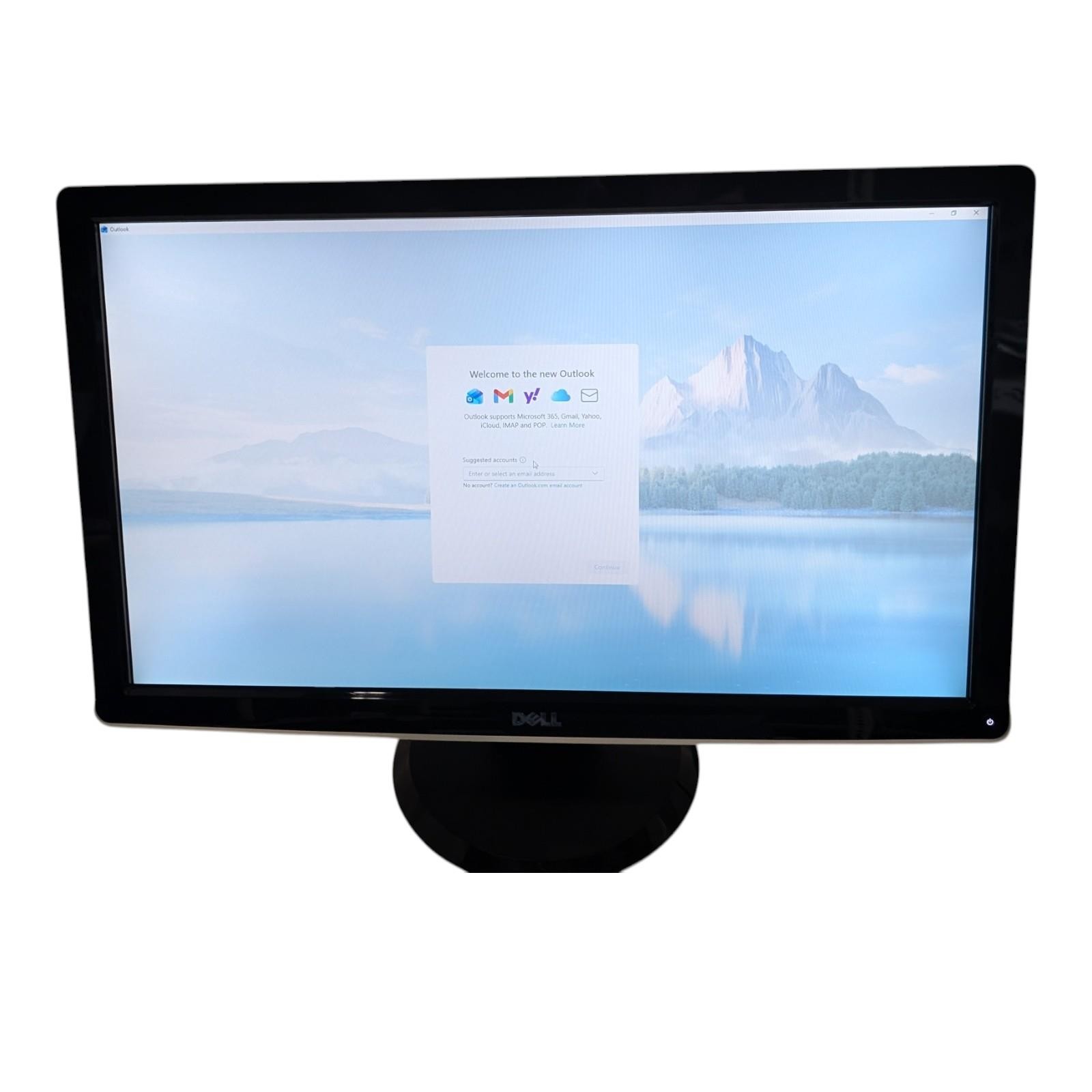 DELL ST2410b LCD Monitor 24" DVI HDMI VGA Grade- B