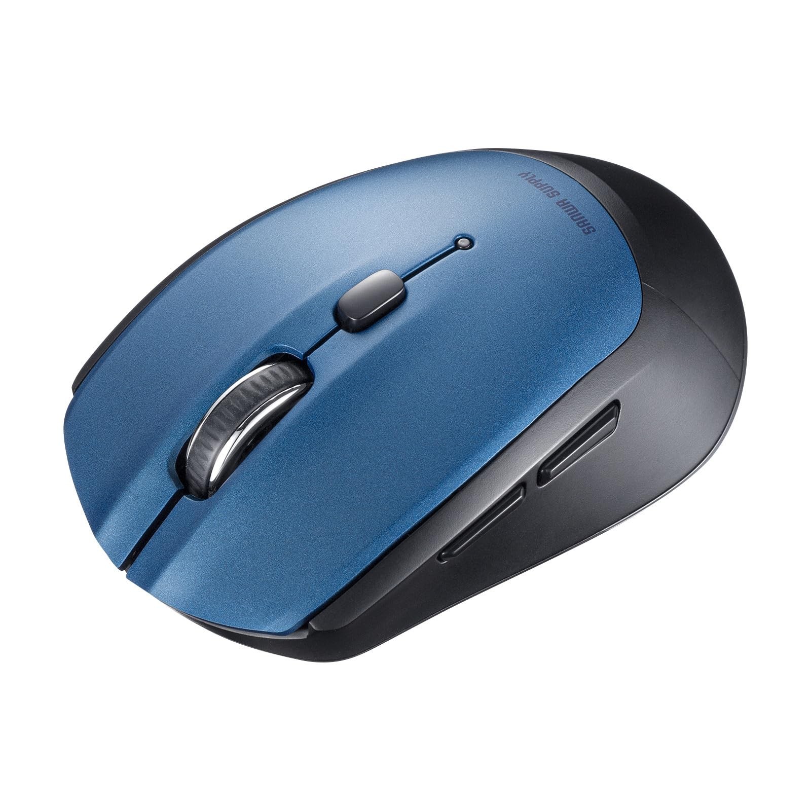 Bluetooth blue LED mouse 5 button tongue blue MA-BB509BL