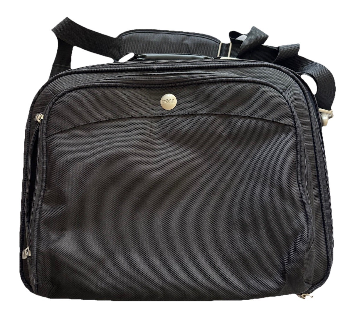 Dell Laptop Bag 17” Expandable Black Case Multi Compartment Briefcase