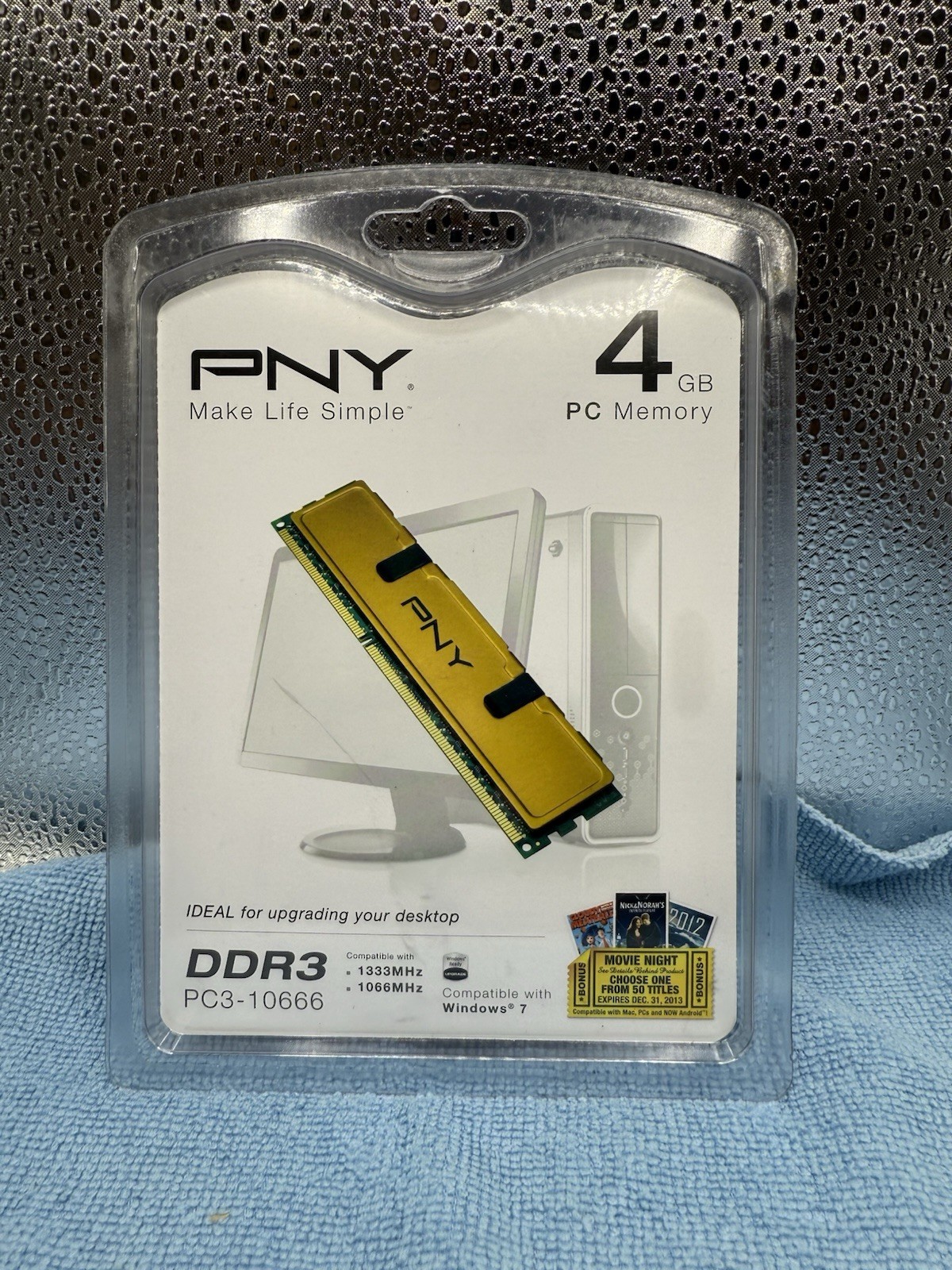 PNY 4GB SO-DIMM 1333 MHz PC3-10666 DDR3 Laptop Memory (MN4096SD3-1333)