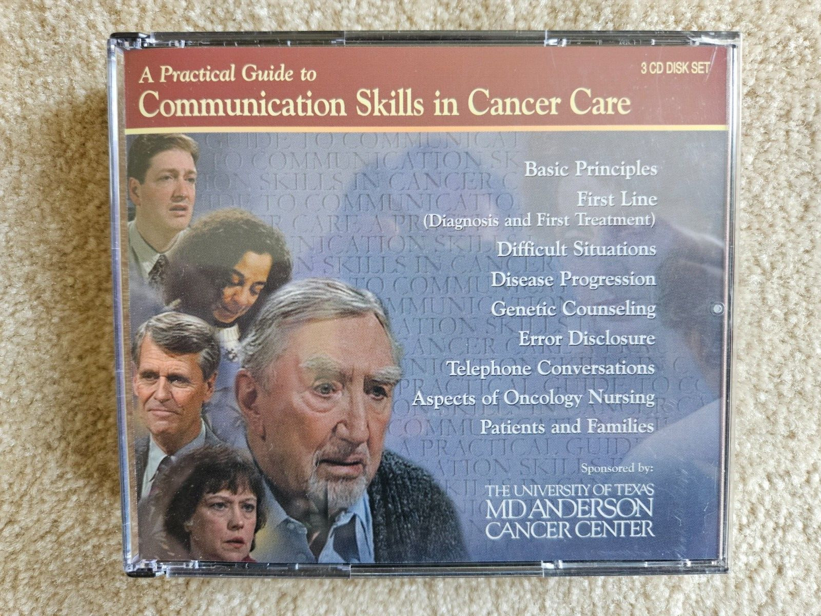 A Practical Guide to Communication Skills in Cancer Care CD-ROM 2001 3CD Set