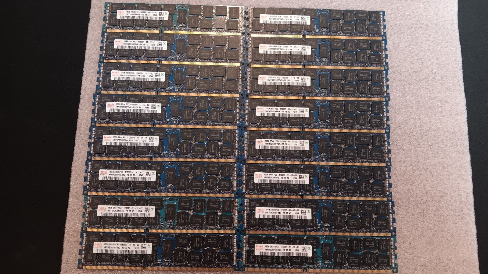 LOT OF 16 Hynix HMT42GR7MFR4C-PB DDR3-1600 16GB Server Memory