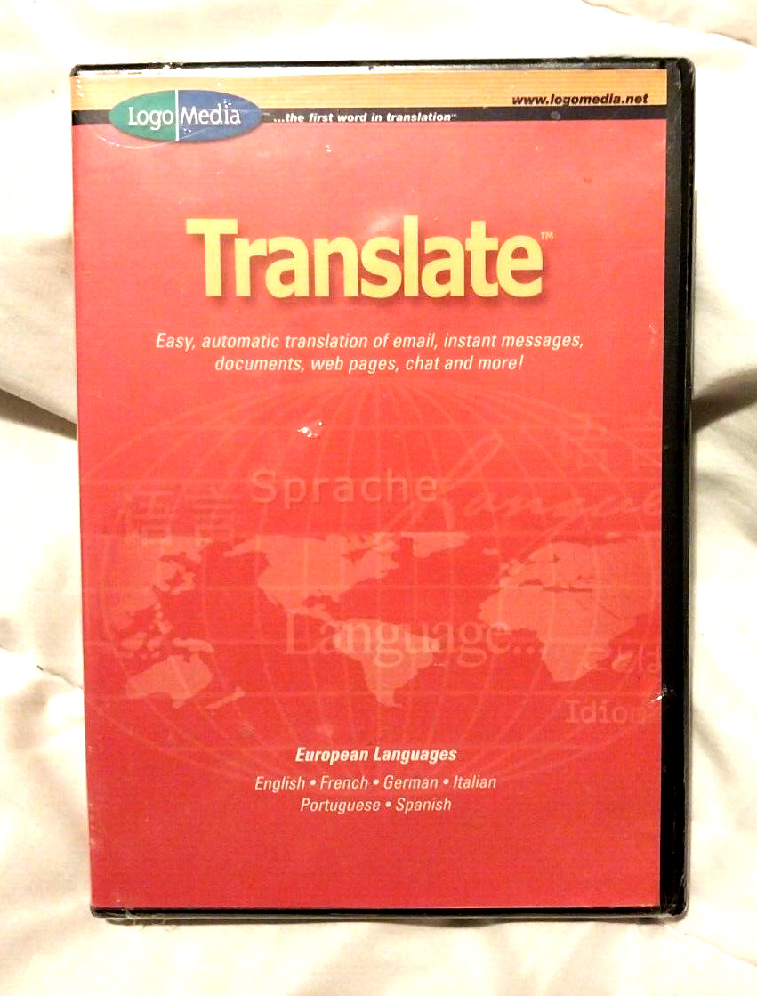 LOGO/MEDIA TRANSLATE SIX European Languages - DISC - New