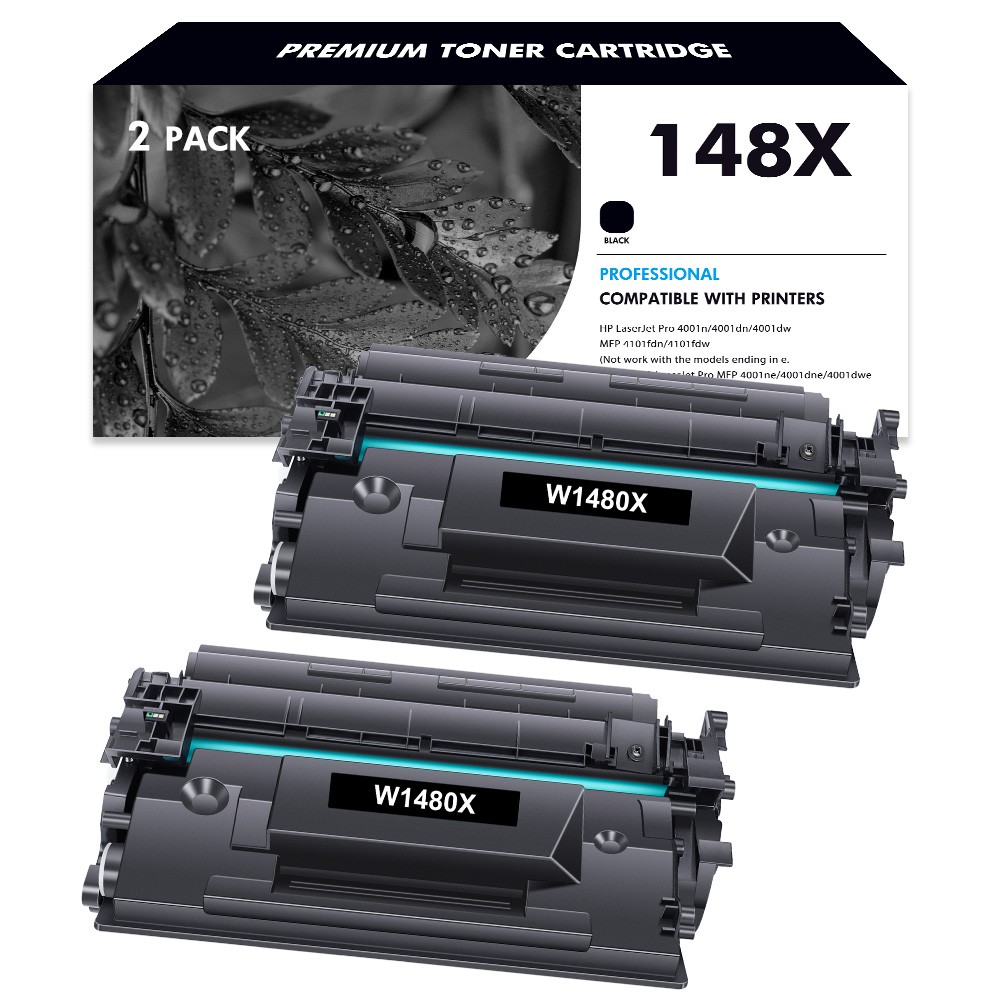 W/Chip W1480A Toner Fits for HP 148X 148A LaserJet Pro 4001n MFP 4101fdw 4101fdn