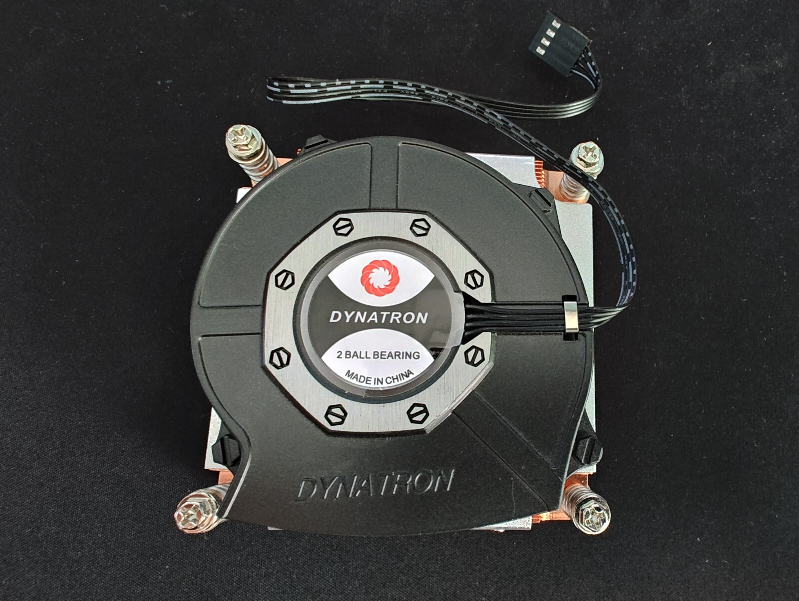 Dynatron DB128015BU-B - 2 Ball Bearing Top Motor Fan Heatsink LGA2011-3