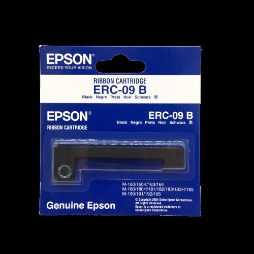 Genuine Epson ERC-09-B Ribbon Cartridge Black OEM 200,000 Character Yield NEW