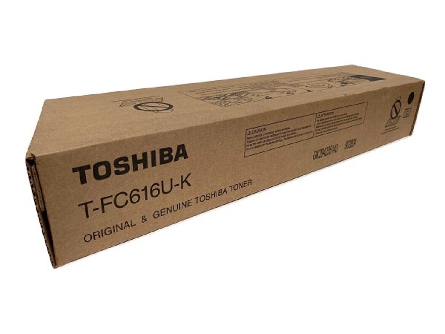 Genuine Toshiba T-FC616U-K Black Toner Cartridge **NEW SEALED - **