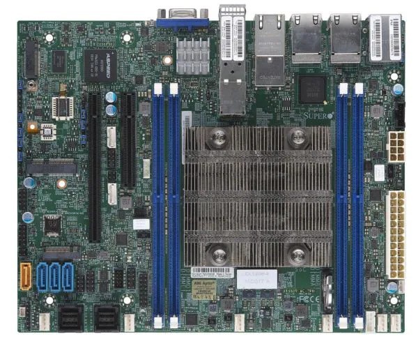 U85977 Supermicro X11SDV4CTP8F Xeon D2123IT Server Motherboard  10GbE 26 G2U