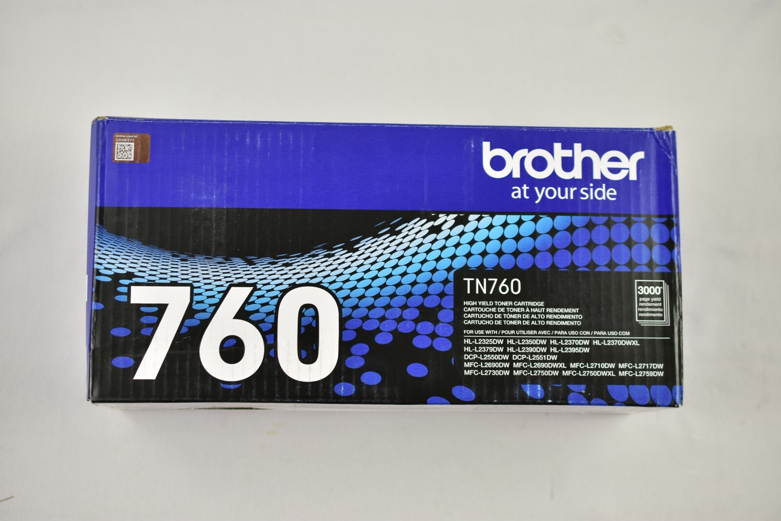 Brother TN760 Black High Yield Toner Cartridge  Genuine L2350DW