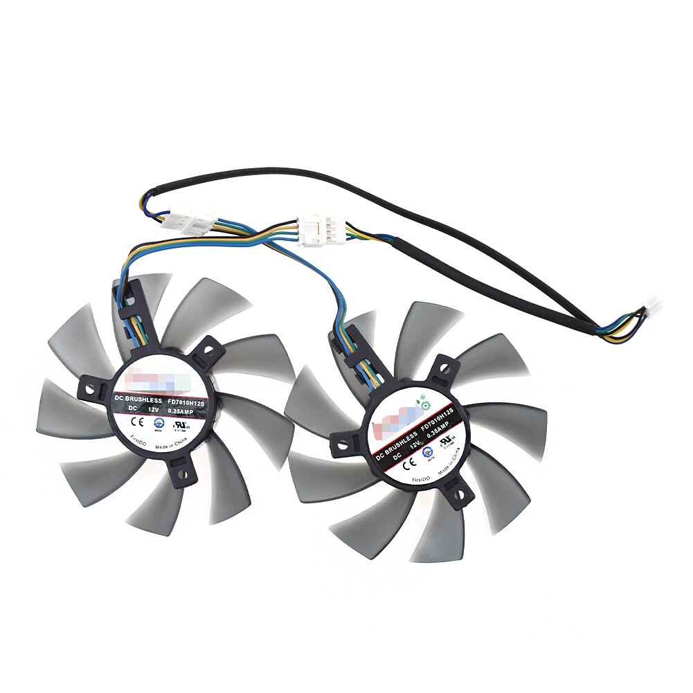 FD9015U12S 2PCS VGA Cooler 85mm 4pin Replacement for XFX HD7950 HD7970