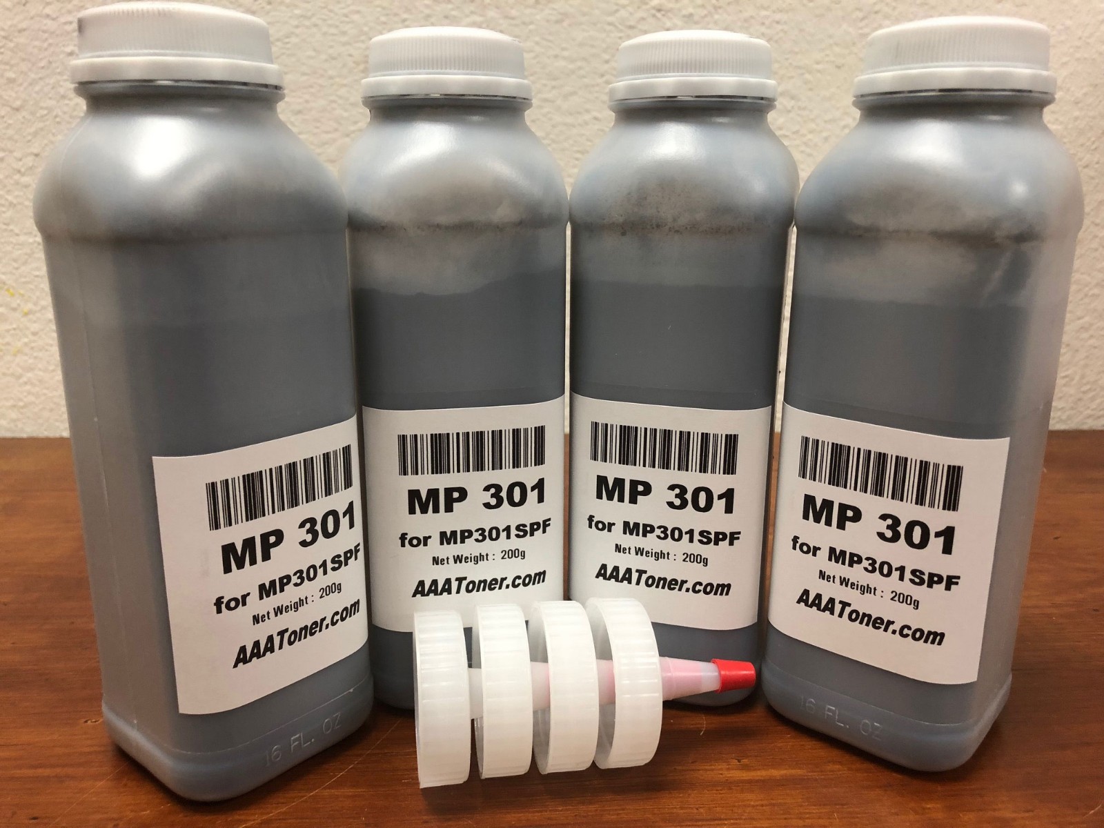 (200g x 4) Copier Toner Refill for Ricoh MP 301SP, MP 301SPF (MP 301, MP 301E)