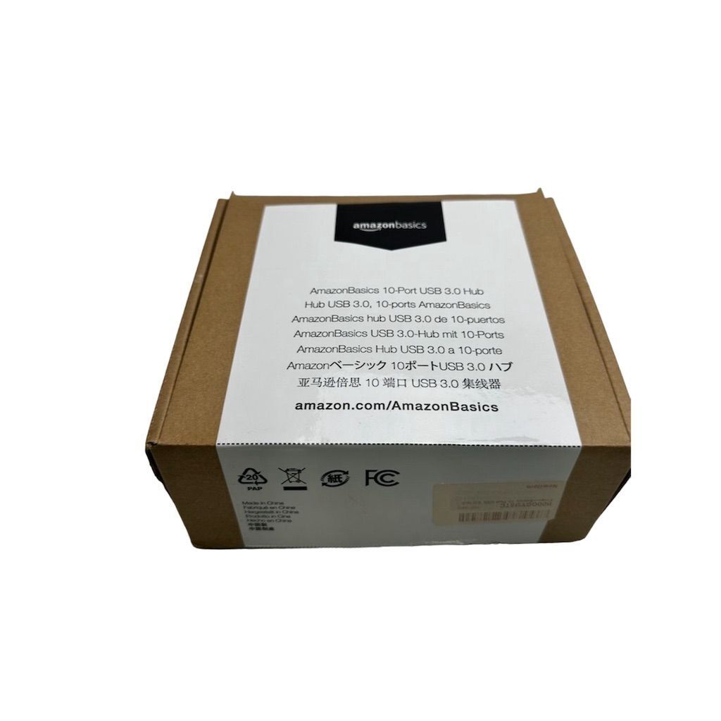 AmazonBasics 10-Port USB 3.0 Hub - Black Universal Compatibility