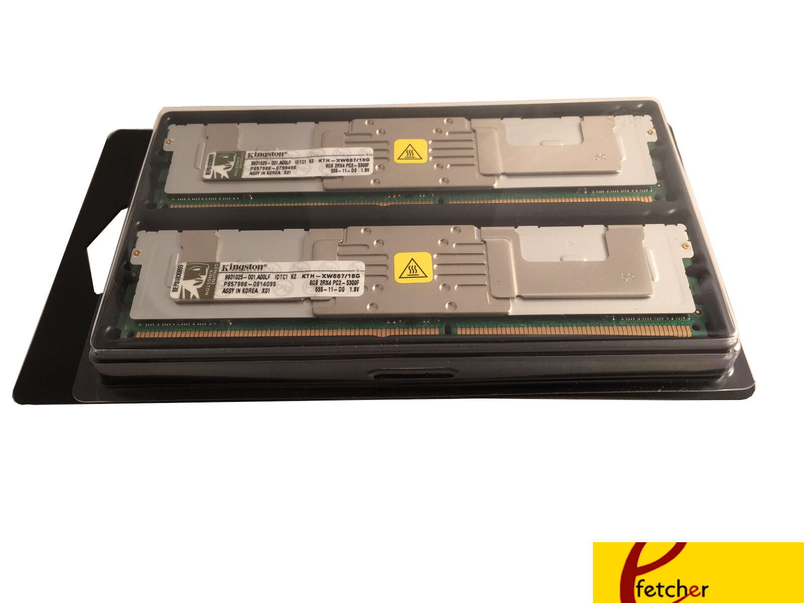 Kingston 32 GB KTH-XW667/16G FBD DIMMs (4x8GB) For HP/ Compaq Proliant DL Series