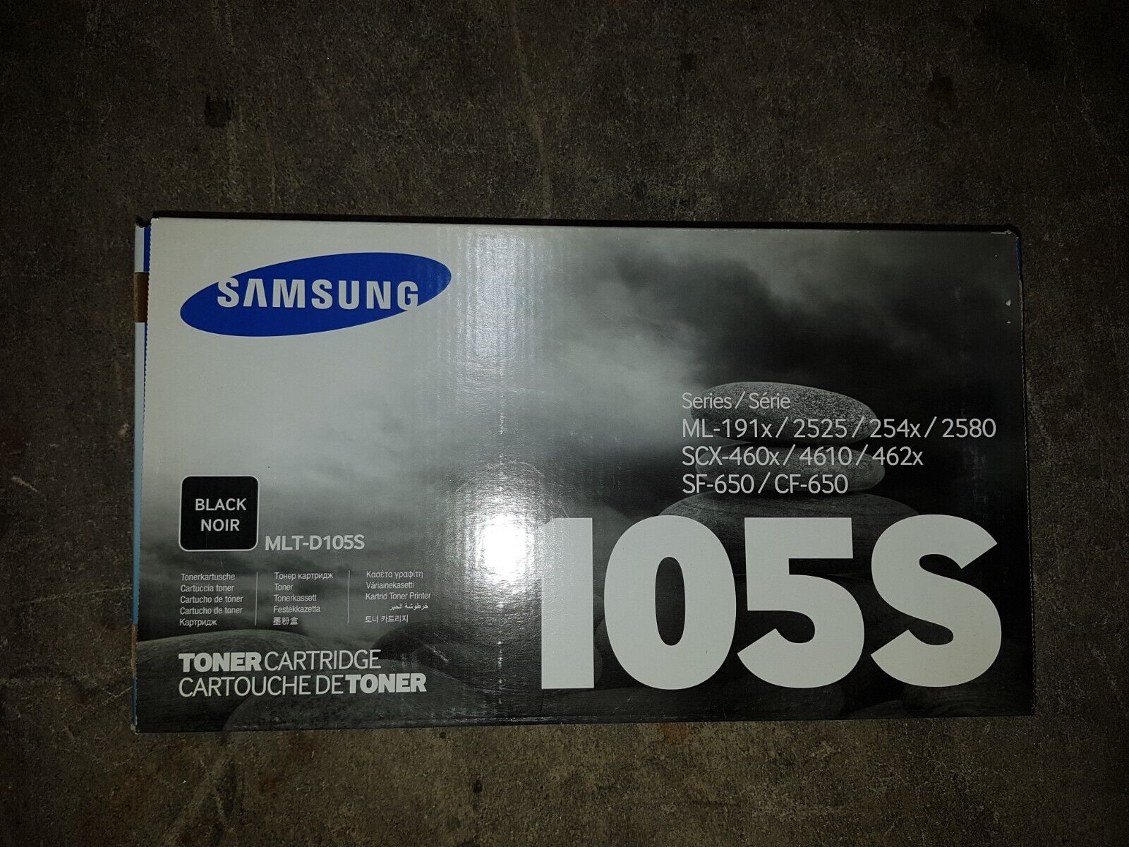 Genuine Samsung MLTD105S Black Toner Cartridge ML-191x 2525 254x 2580 BNIB
