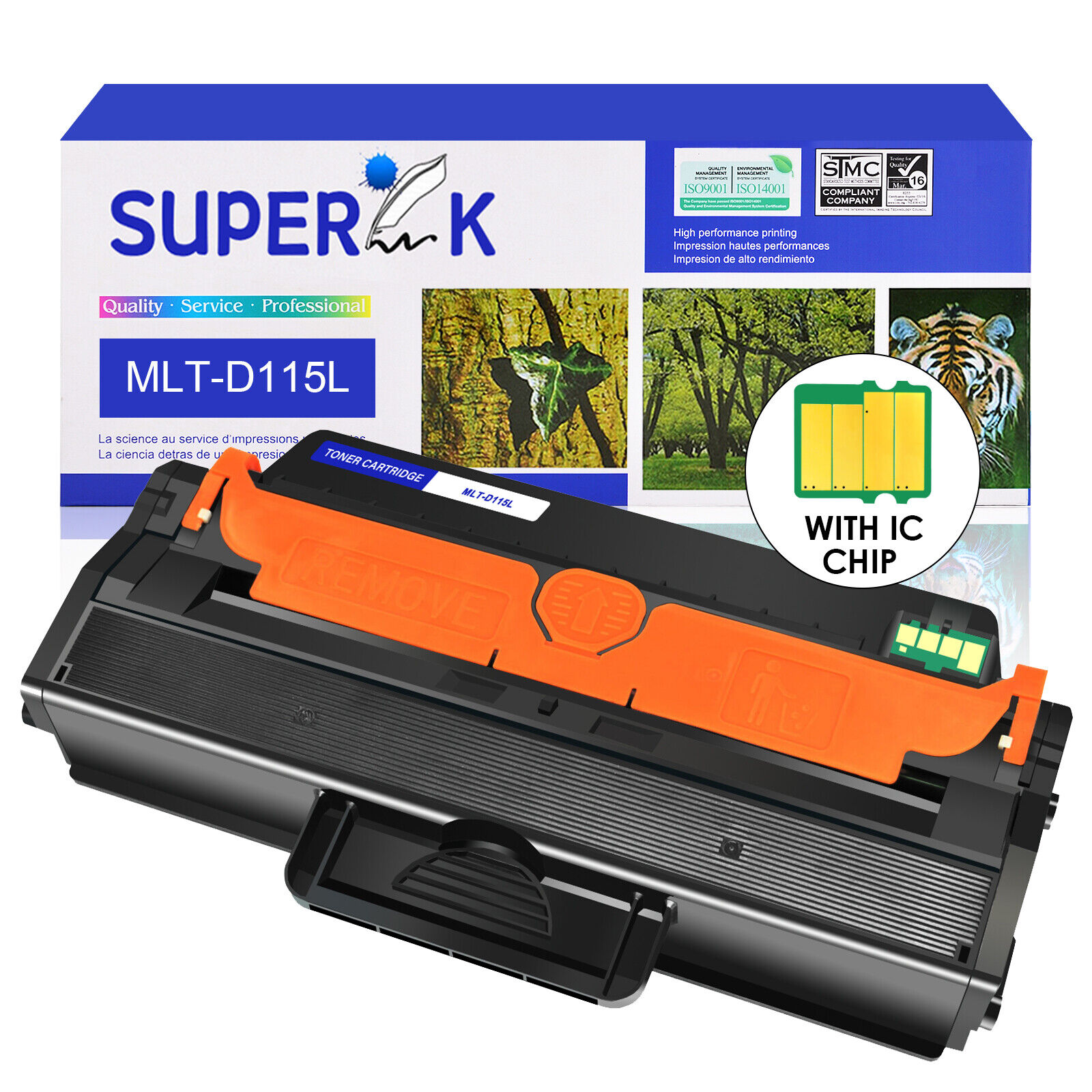 1PK MLT-D115L 115L Toner Cartridge for Samsung Xpress SL-M2880FW SL-M2880XAC