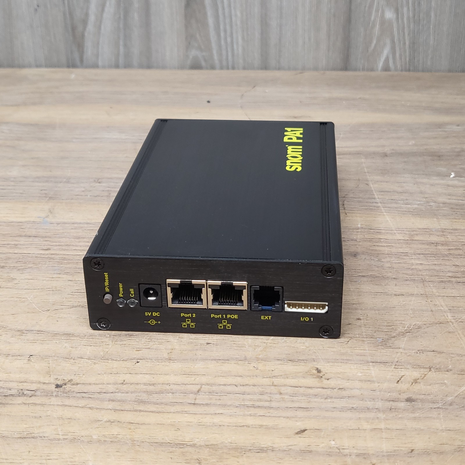 Snom PA1 00002226 SIP VoIP PoE Public Address Paging Amplifier System