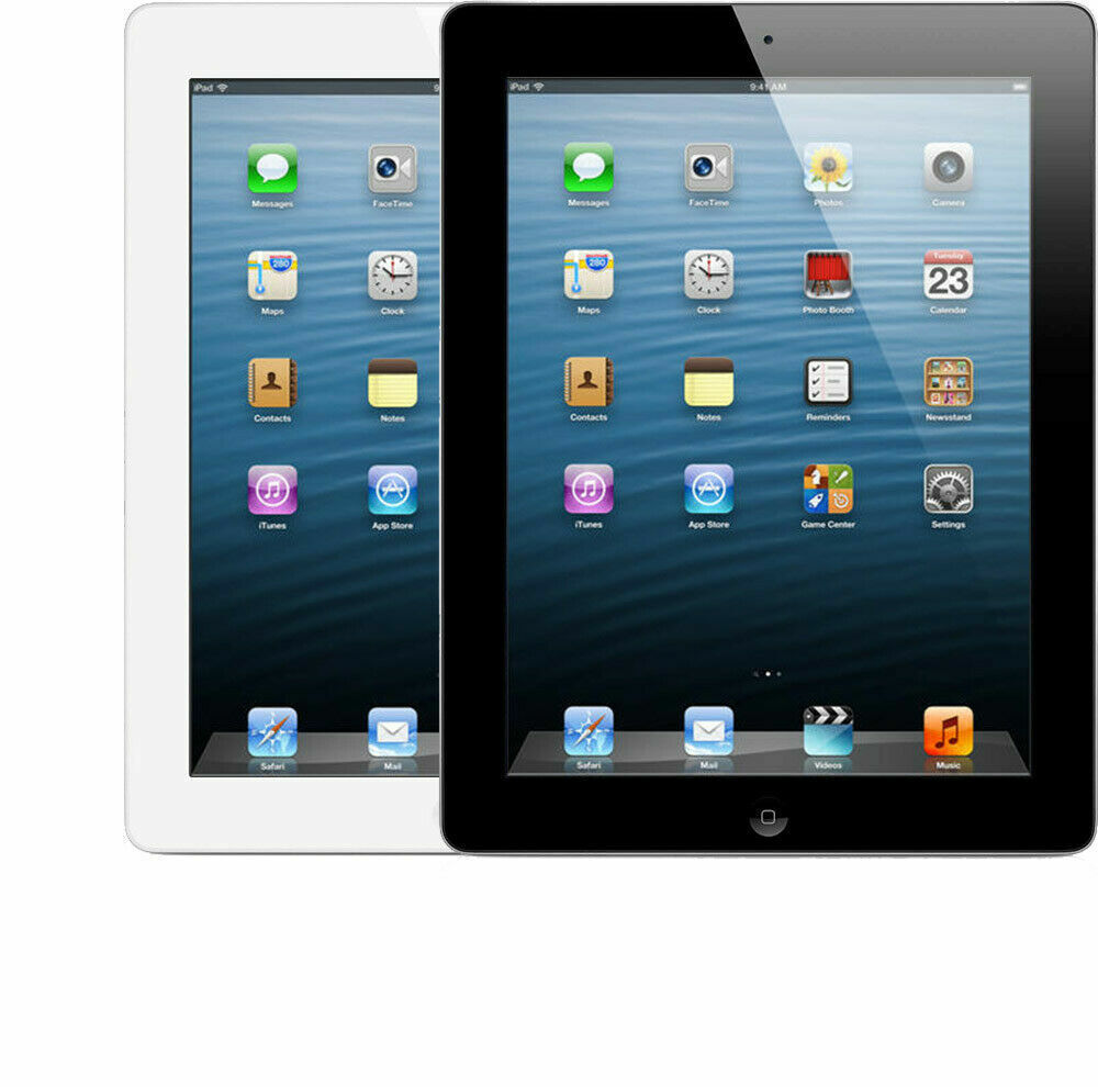 Apple iPad 4th Generation WIFI + Cellular with Retina Display 16GB, 32GB, 64GB