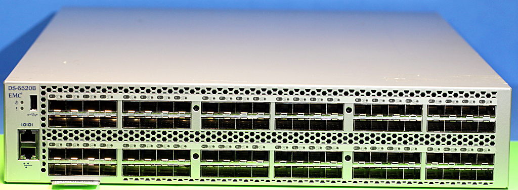 EMC DS-6520B Brocade 6520 Fabric Switch with 48 Active Ports 16Gb FC Switch
